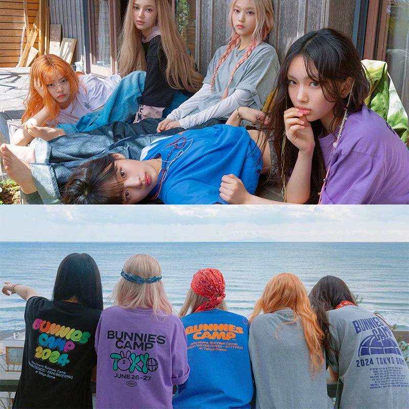 Fan-made] NewJeans 2024 Bunnies Camp T-shirt – NewJeans Universe