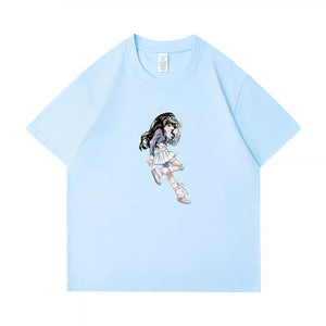 [Fan-made] NewJeans 'GET UP' Comic Girls T-shirt