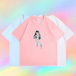 [Fan-made] NewJeans 'GET UP' Comic Girls T-shirt - NewJeans Universe