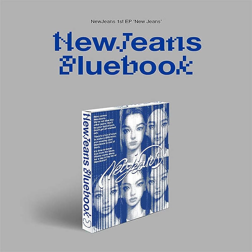 [Official] NewJeans 1st EP 'New Jeans' Bluebook ver. [Member Option Available] - NewJeans Universe