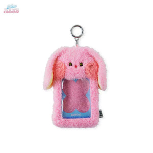 [Official] NewJeans X Line Friends Bunini Plush Photo Holder Keyring - NewJeans Universe