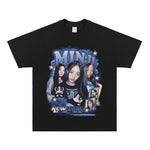 [Fan-made] NewJeans Member Vintage Band T-shirt - NewJeans Universe