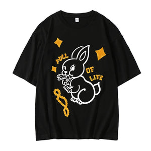 [Fan-made] NewJeans 'OMG' Full of Life Bunny T-shirt - NewJeans Universe