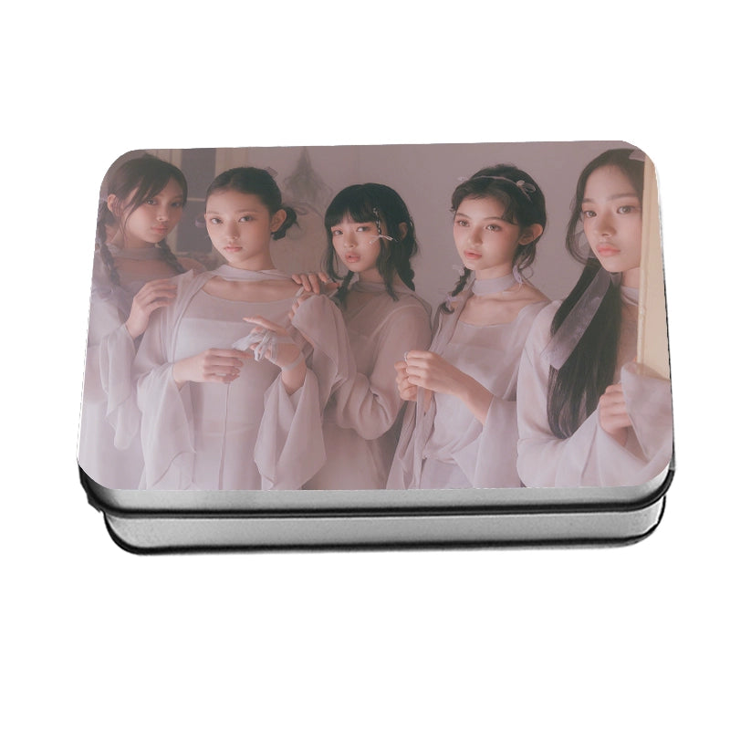 [Fan-made] NewJeans 'GET UP' Photo Cards Tin Case Set [40 pcs] - NewJeans Universe