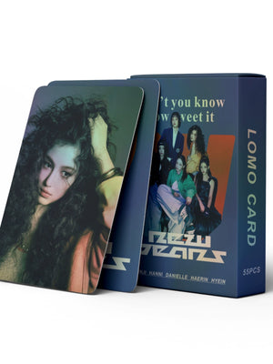 [Fan-made] NewJeans HOW SWEET LOMO Photo Cards Set [55 pcs] - NewJeans Universe