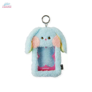 [Official] NewJeans X Line Friends Bunini Plush Photo Holder Keyring - NewJeans Universe