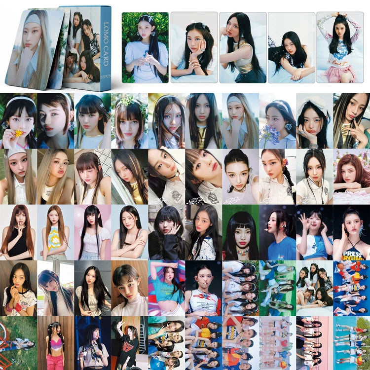[Fan-made] NewJeans SUPER SHY LOMO Photo Cards Set [55 pcs] - NewJeans Universe