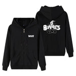 [Fan-made] NewJeans 2023 Bunnies Club Zippered Hoodie - NewJeans Universe