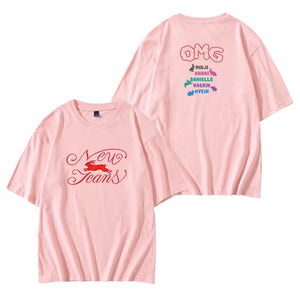 [Fan-made] NewJeans 'OMG' T-shirt - NewJeans Universe