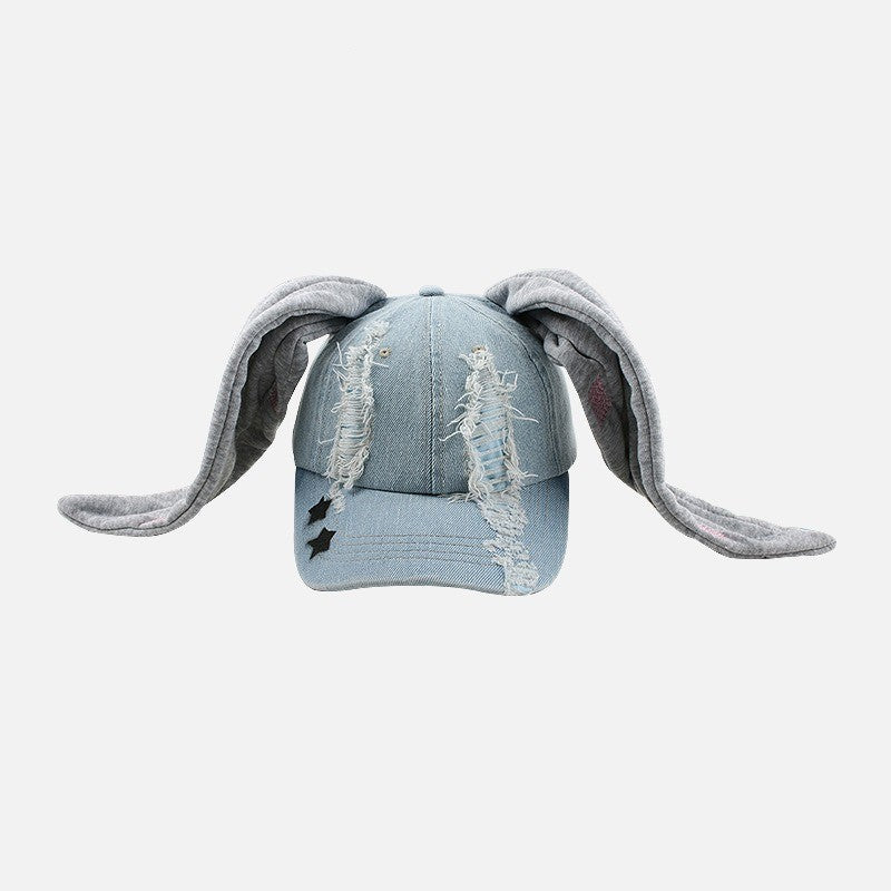 [Fan-made] NewJeans 'OMG' Long Bunny Ear Baseball Cap - NewJeans Universe