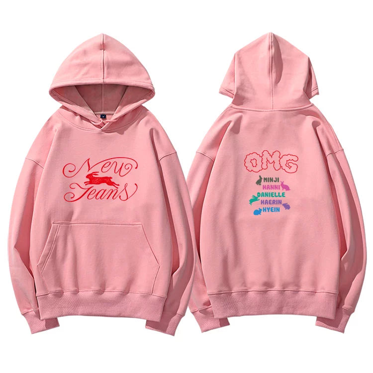 [Fan-made] NewJeans 'OMG' Hoodie - NewJeans Universe