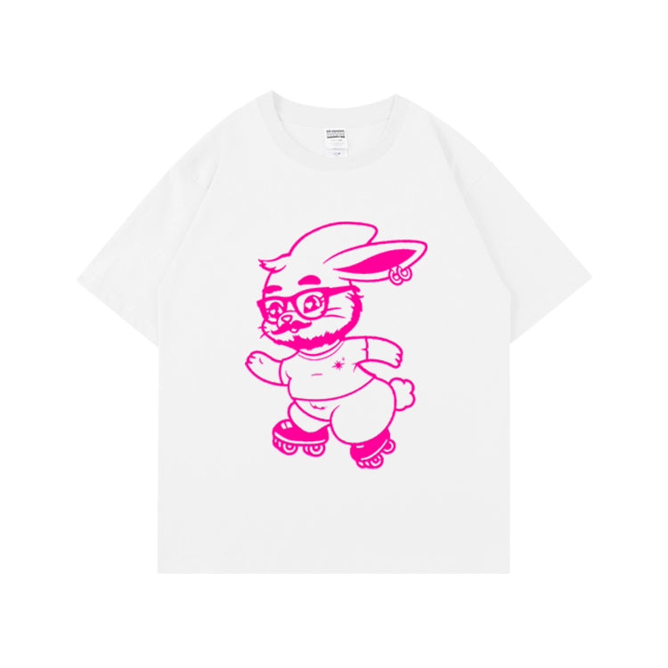 [Fan-made] NewJeans 'GET UP' Bearded Gentleman Bunny Meme T-shirt