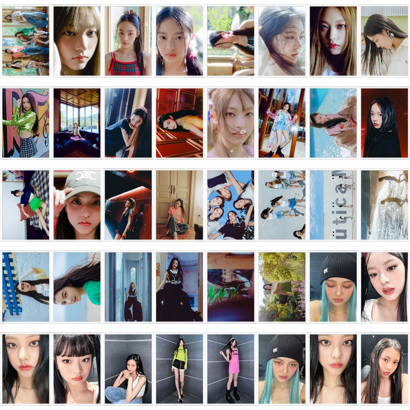 [Fan-made] NewJeans 'NEW JEANS' Photo Cards Tin Case Set [40 pcs] - NewJeans Universe