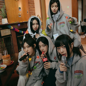 Fan-made] NewJeans 2023 BUNNIES CAMP Zippered Hoodie